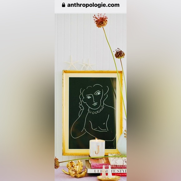 A SET OF 3 ANTHROPOLOGIE Metallic Gold Gilded Orchid Accents. NEW Condition! ⚜️ - Picture 11 of 11